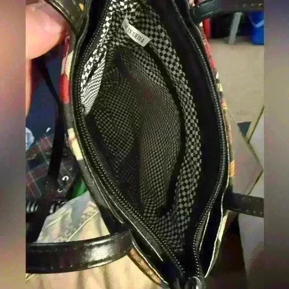 Baseball Themed Small Studded Tote - Picture 3 of 6